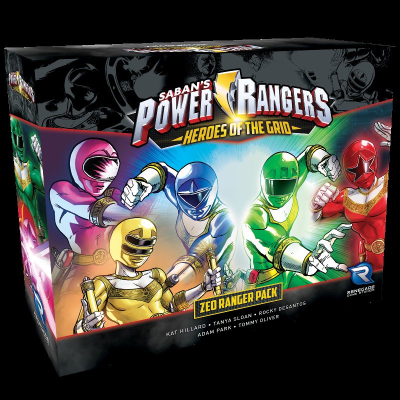 Power Rangers: Heroes of the Grid – Zeo Ranger Pack