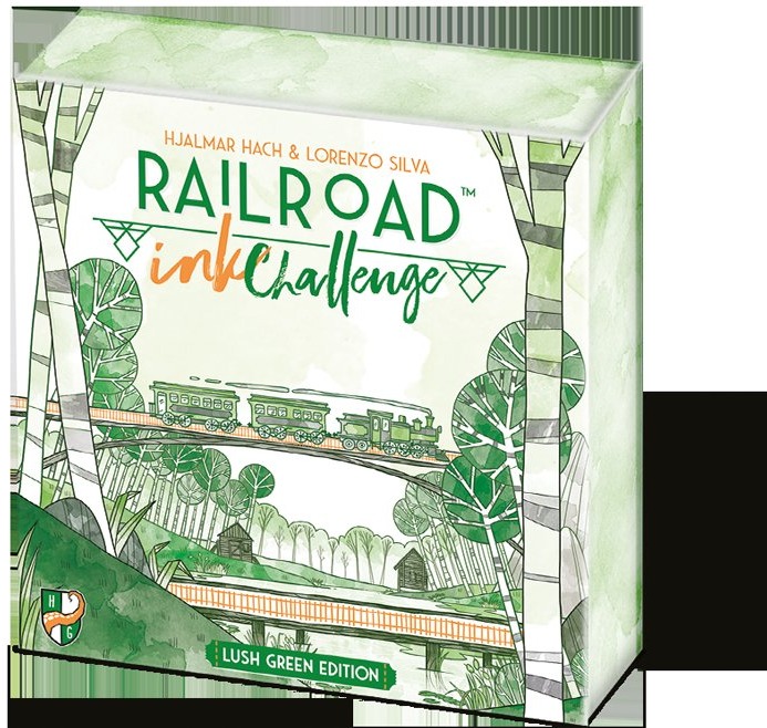 Railroad Ink Challenge: Lush Green Edition