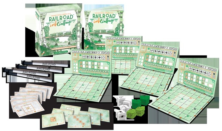 Railroad Ink Challenge: Lush Green Edition imagen 2