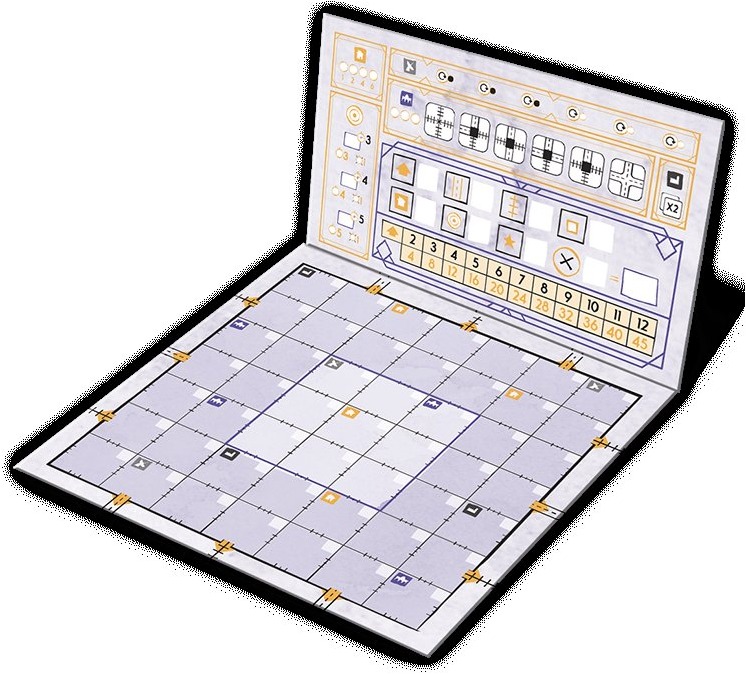 Railroad Ink Challenge: Solo Board