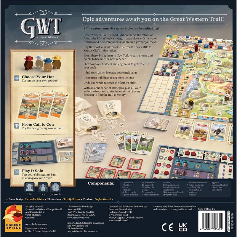 Great Western Trail (Segunda Edición) imagen 2