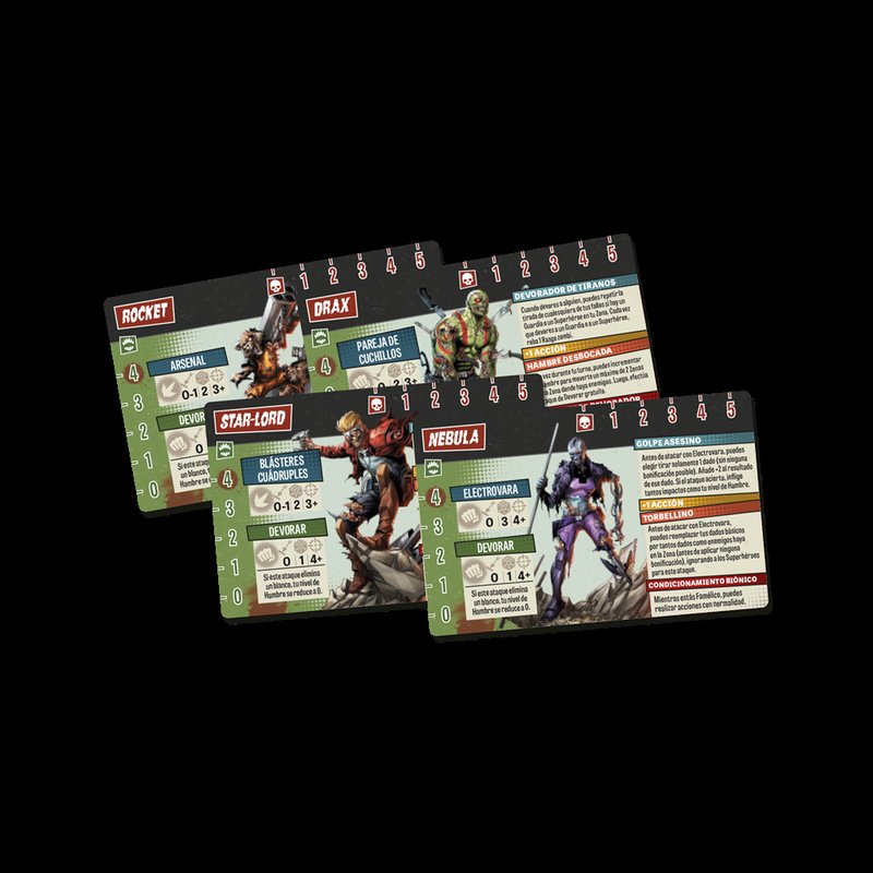 Marvel Zombies: A Zombicide Game – Guardians of the Galaxy Set