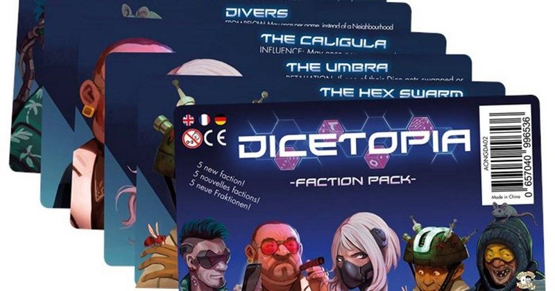 Dicetopia: Faction Pack 1