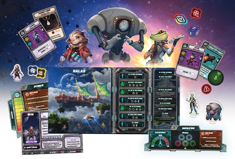 Wandering Galaxy: A Crossroads Game imagen 2