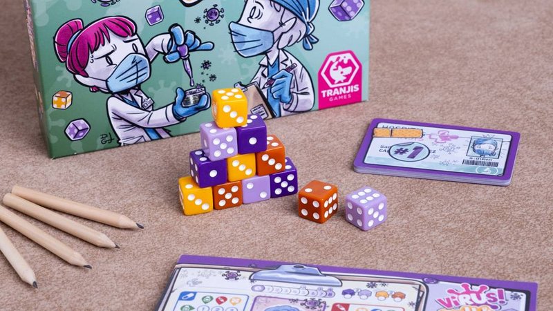 Virus!: Roll & Write imagen 2