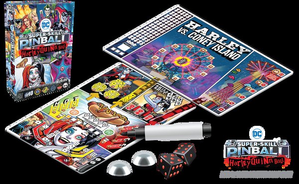 DC Super-Skill Pinball: Harley Quinn Ball imagen 2