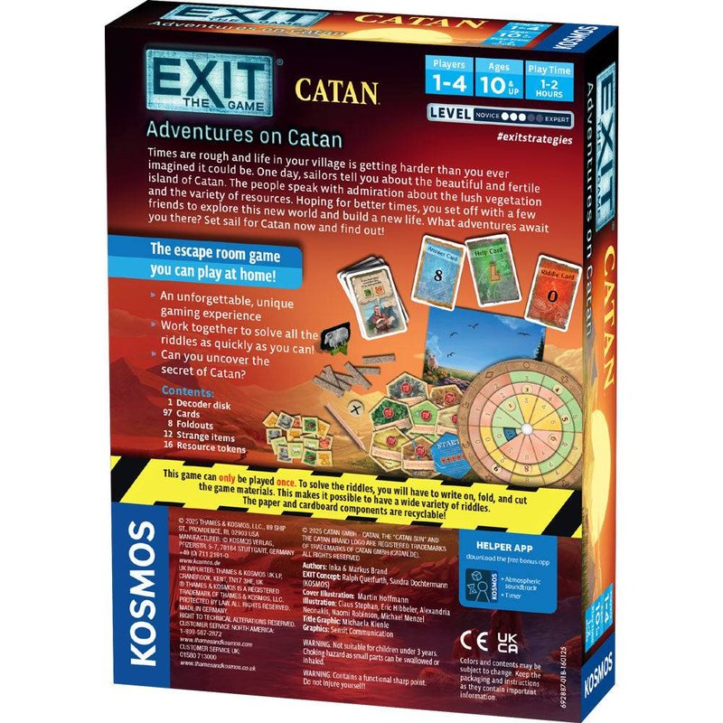 Exit: The Game - Aventuras en Catan imagen 2