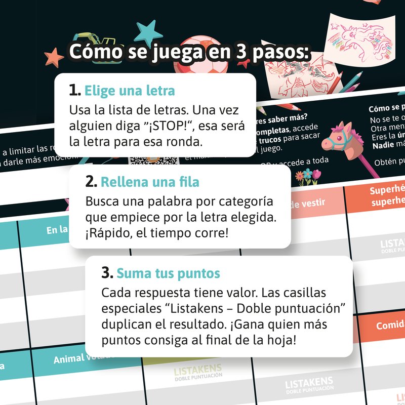 Listos, Listas y Listakens: Júnior imagen 3