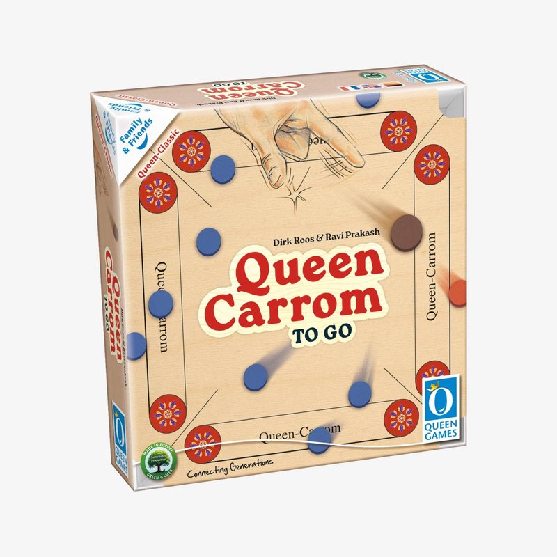 Queen Carrom To Go