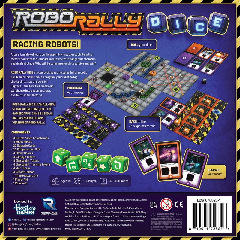 Robo Rally Dice imagen 2