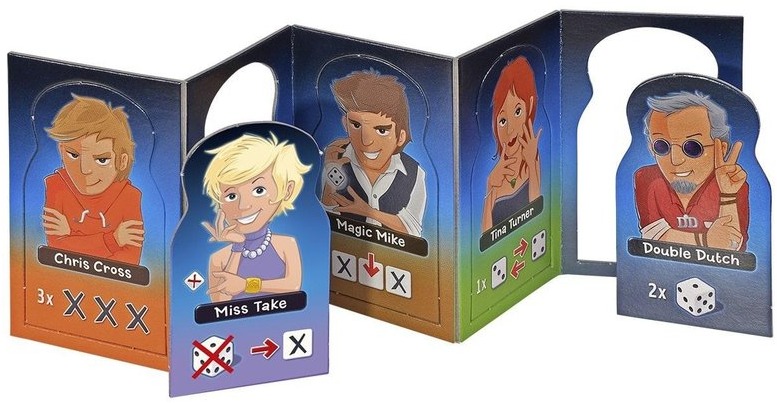 Qwixx Personajes