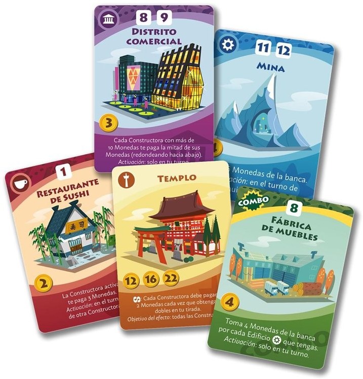 Machi Koro 2ª Edición imagen 2