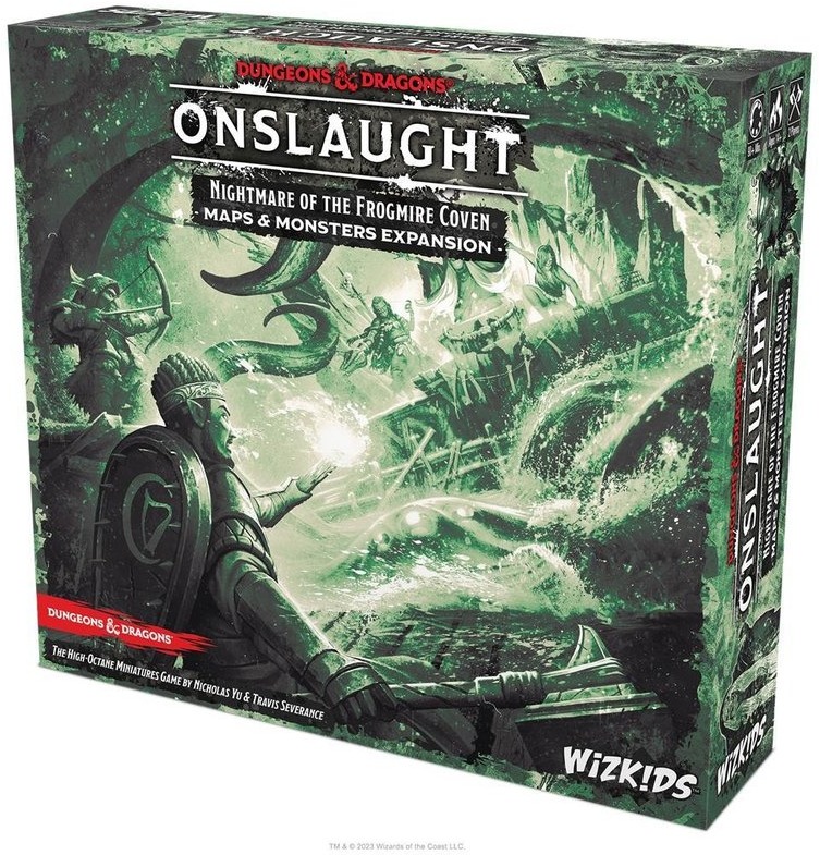 Dungeons & Dragons: Onslaught – Nightmare of the Frogmire Coven: Maps & Monsters Expansion