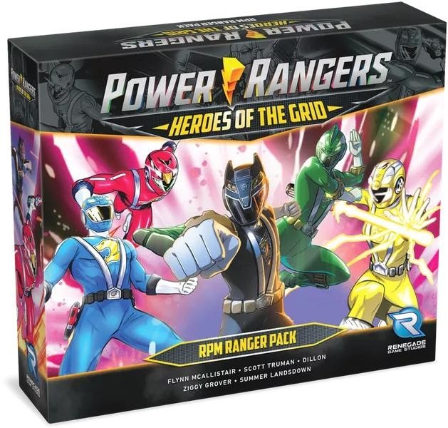 Power Rangers: Heroes of the Grid – RPM Ranger Pack