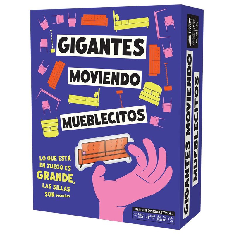 Giants Moving Tiny Furniture