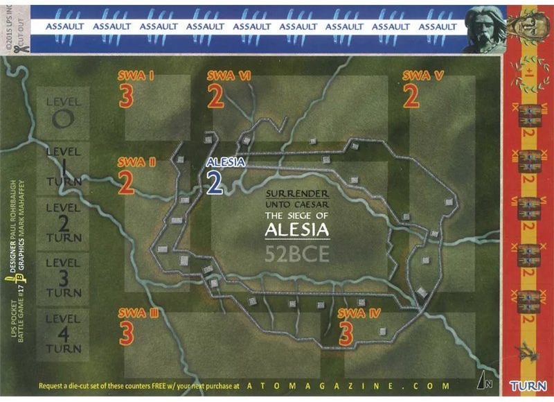 pocket battle game no 17 surrender unto caesar