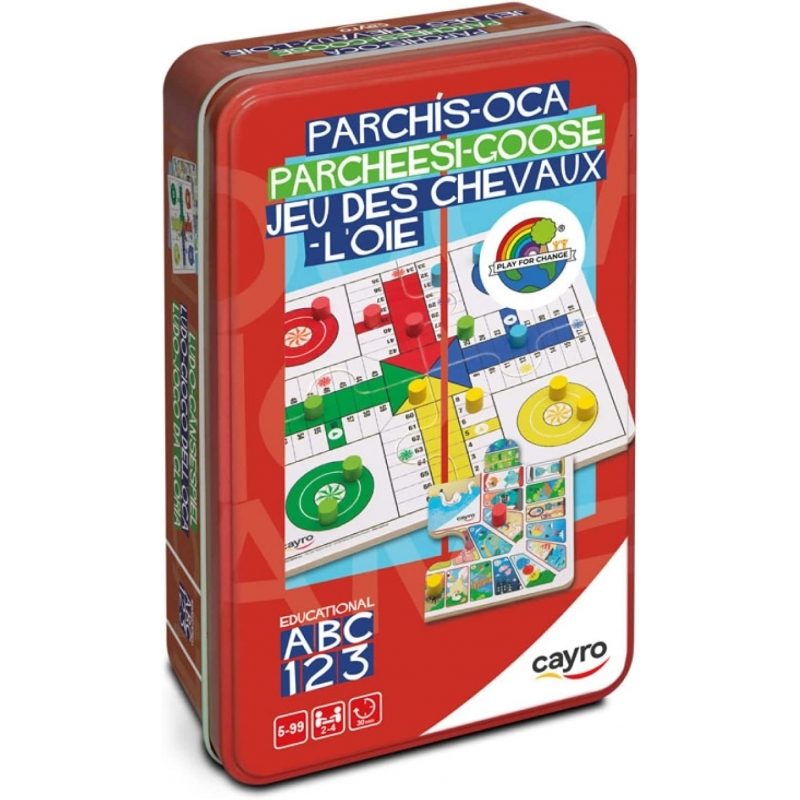 Parchís Oca Travel Caja de Metal