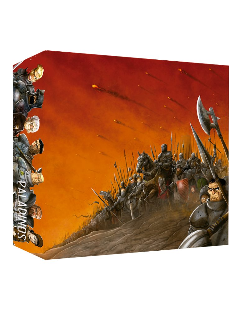 paladinos do reino ocidental caixa de colecionador big box portugues