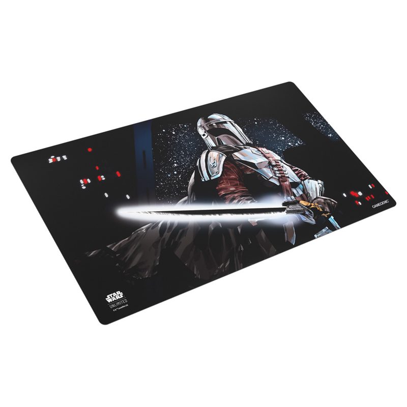 star wars unlimited game mat mandalorian