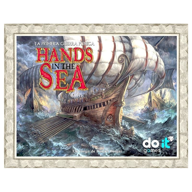 Hands in the sea
