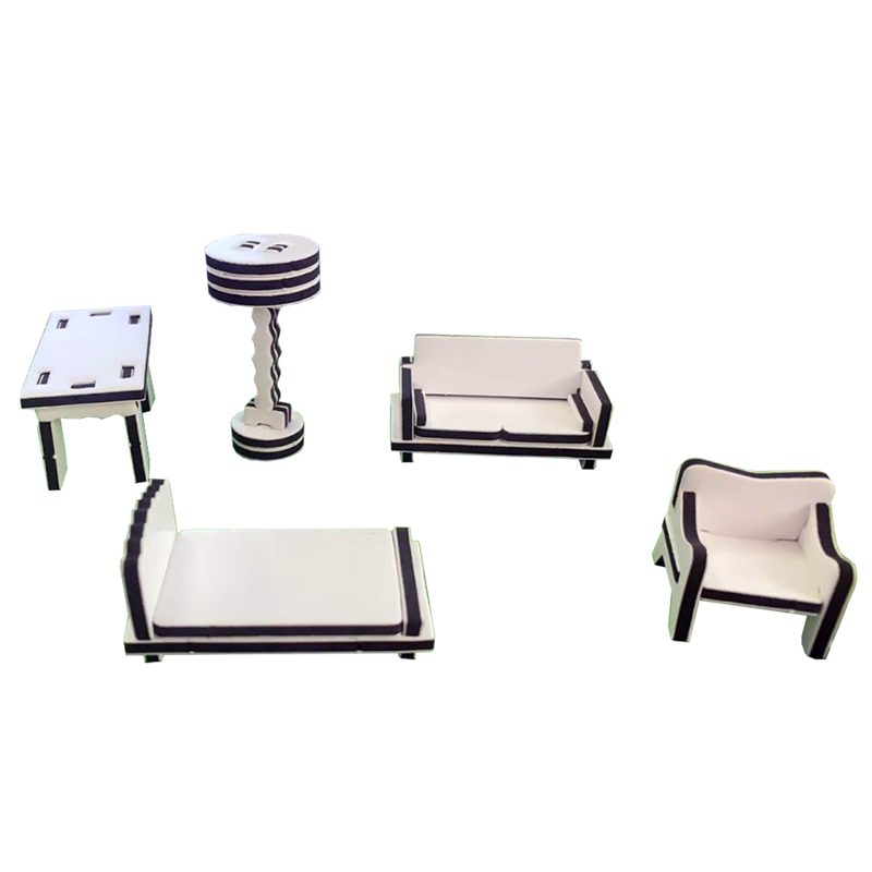 Giants Moving Tiny Furniture