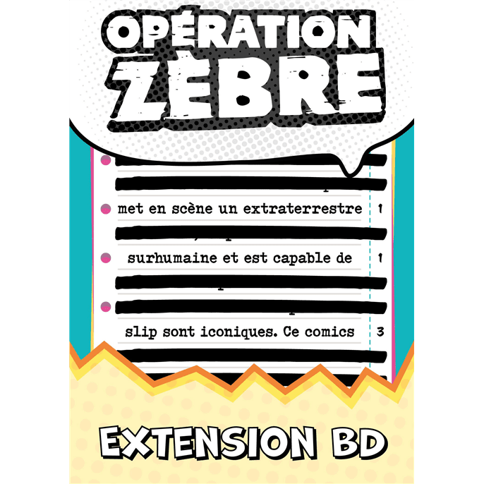 Operación Cebra - Extensión BD