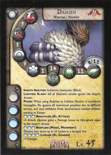 Anima Tactics DF Damien