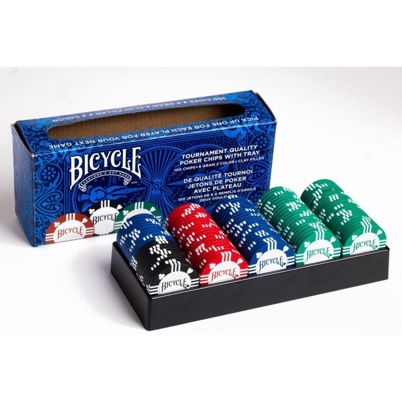 naipes fichas poker bicycle