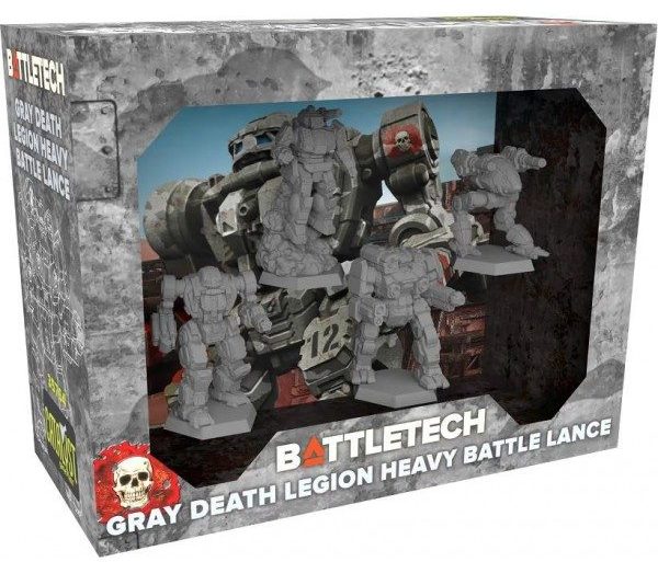 BattleTech Gray Death Legion Heavy Battle Lance