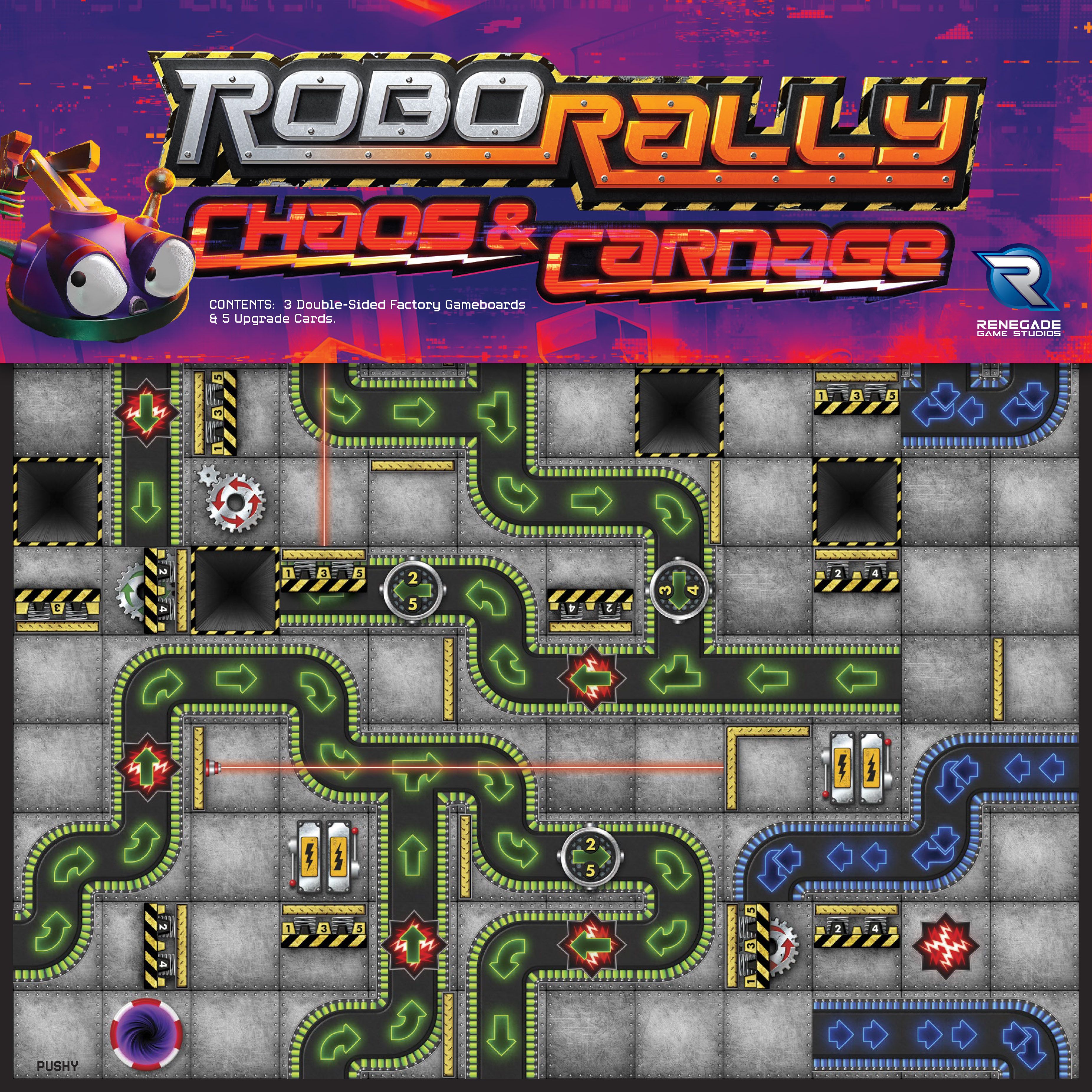 Robo Rally: Chaos & Carnage imagen 2