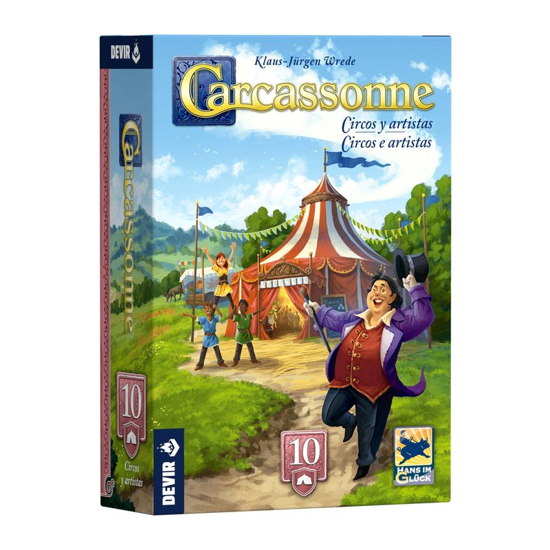 carcassonne exp 10 - circos y artistas