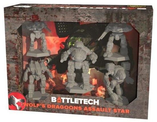 BattleTech Wolf's Dragoons Assault Star