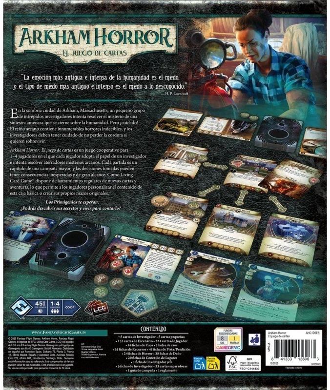Arkham Horror: The Card Game imagen 3