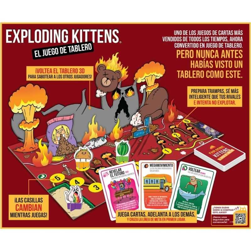 Exploding Kittens: El juego de tablero imagen 3