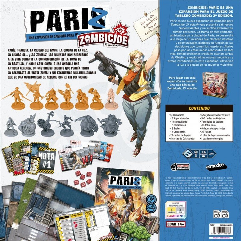 Zombicide (2nd Edition): Pariz imagen 4