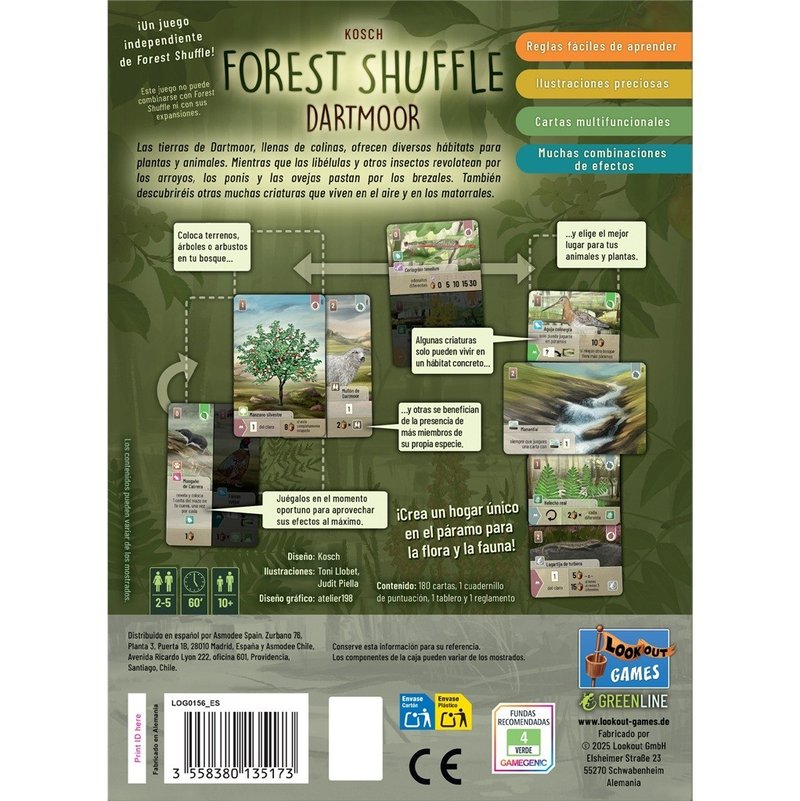 Forest Shuffle: Dartmoor imagen 3