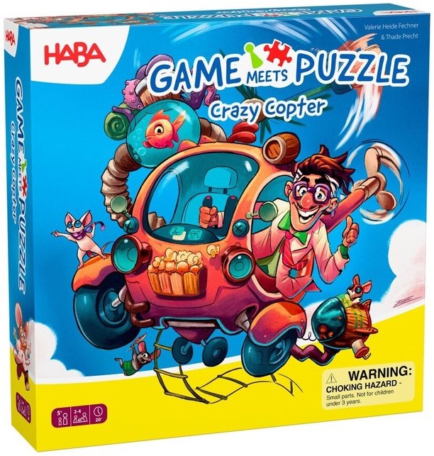 Game Meets Puzzle: Crazy Copter